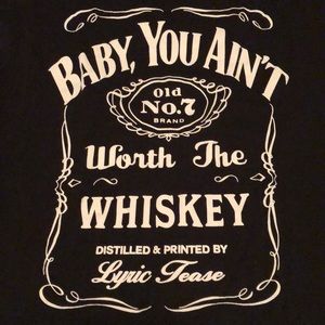 Black Whiskey T Shirt
